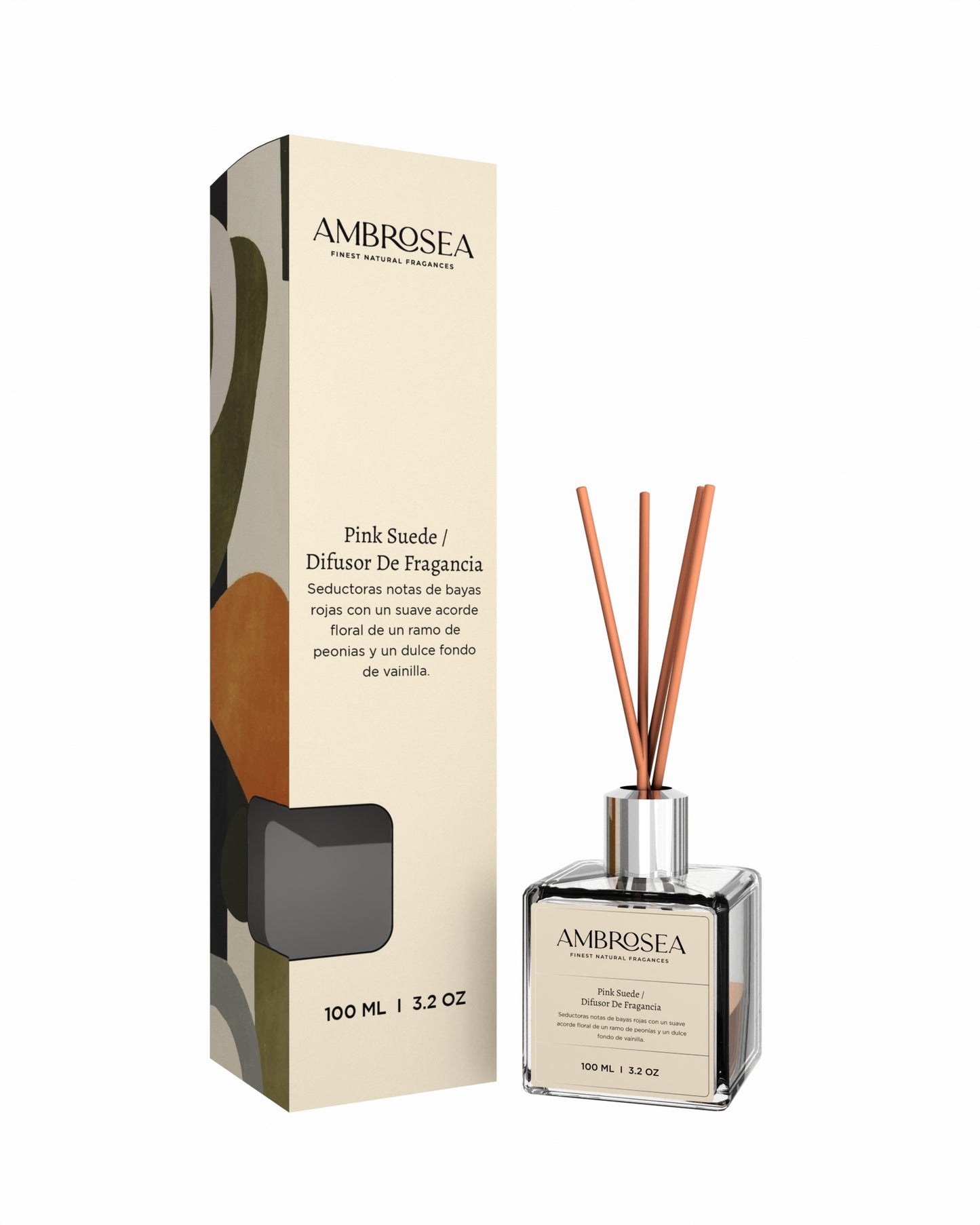 Difusor de fragancias | Pink Suede (aroma DULCE) 100 ml