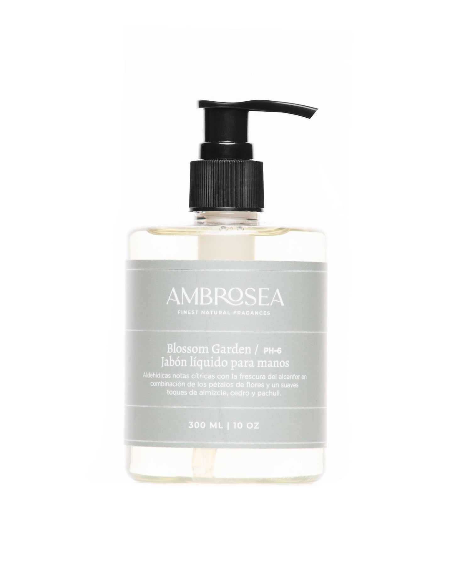 Jabón líquido para manos | Blossom Garden (aroma HERBAL Y MADEROSO)