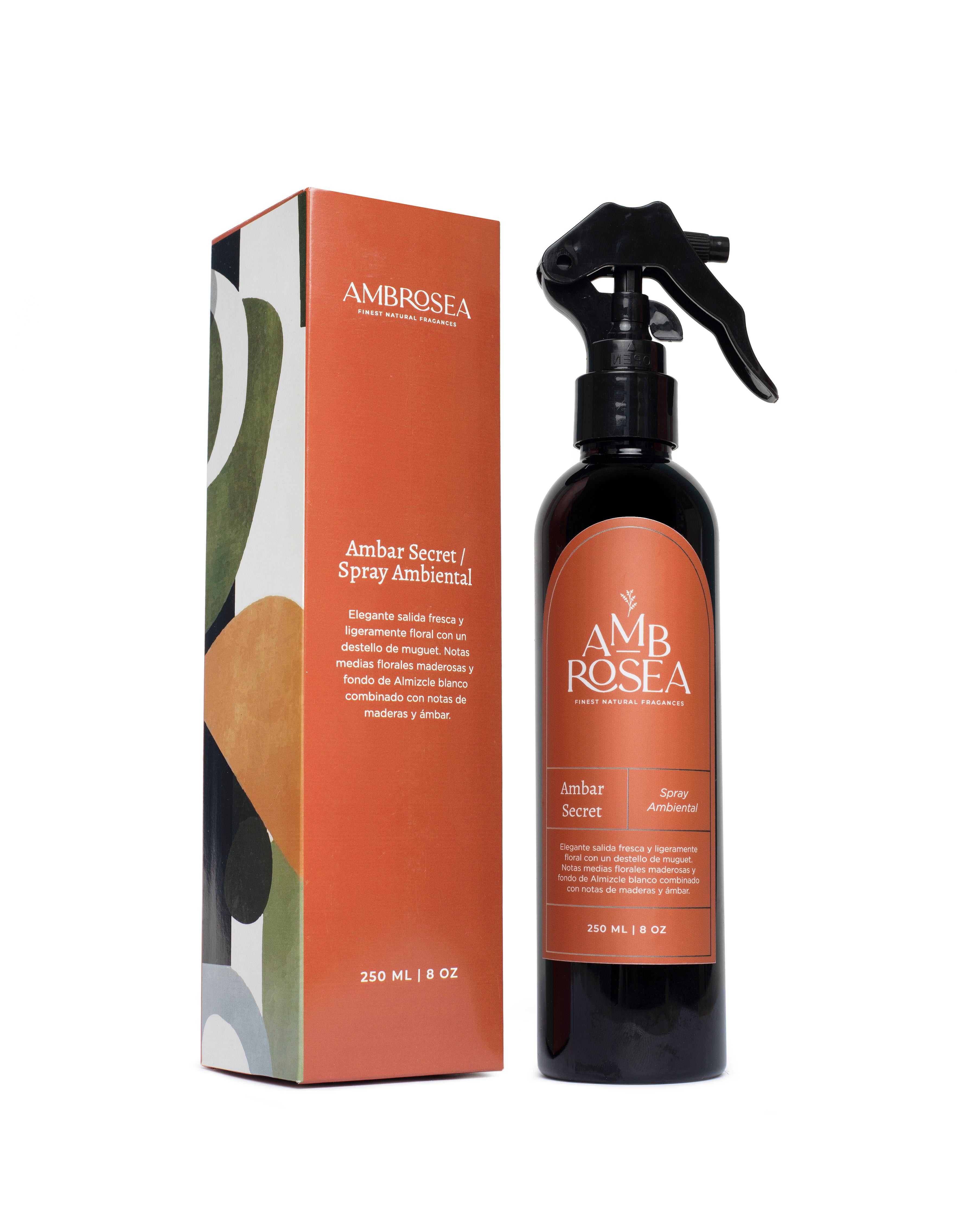 Spray ambiental | Ambar Secret (aroma MADEROSO Y DULCE)