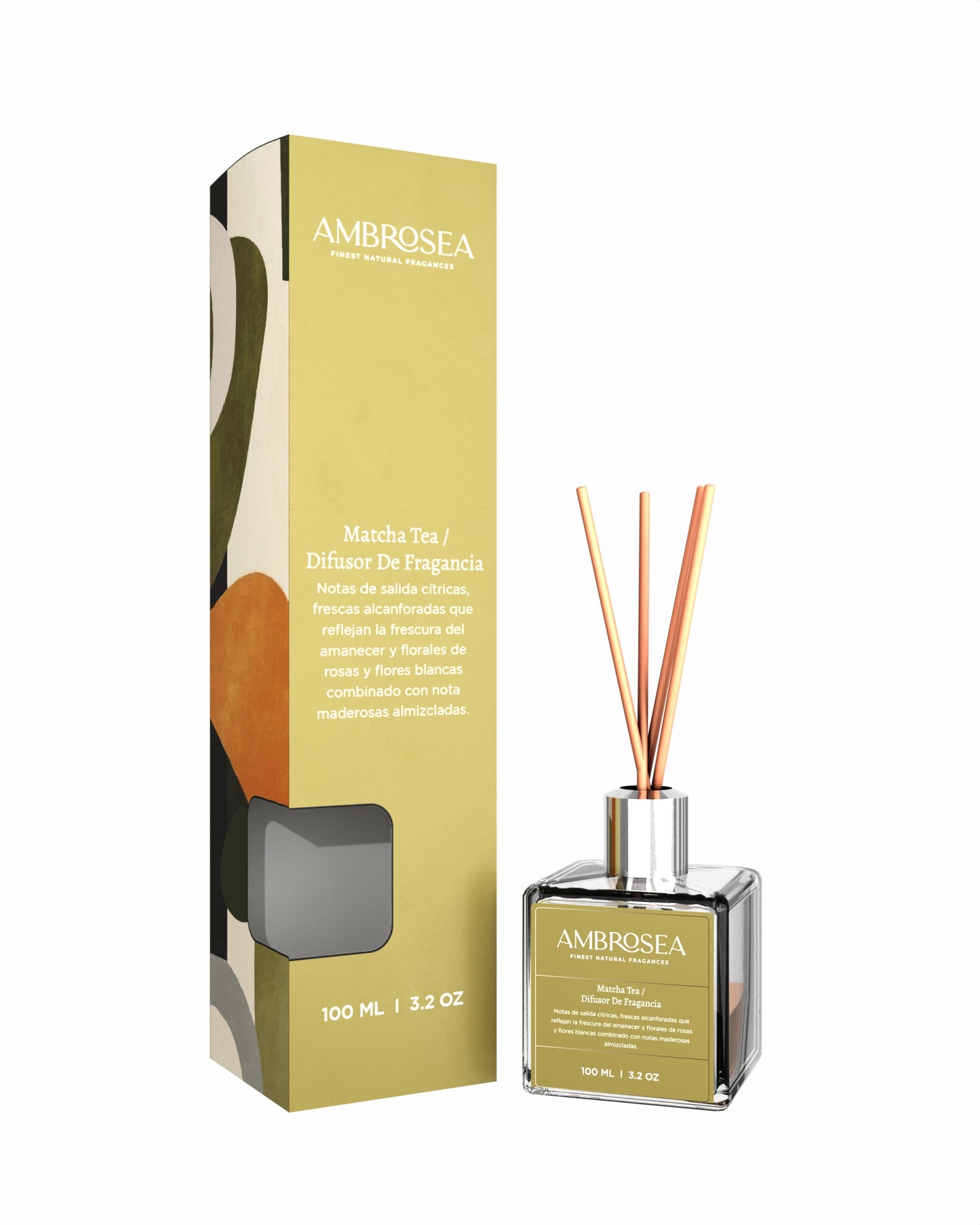 Difusor de fragancias | Matcha Tea (aroma CÍTRICO) 100 ml