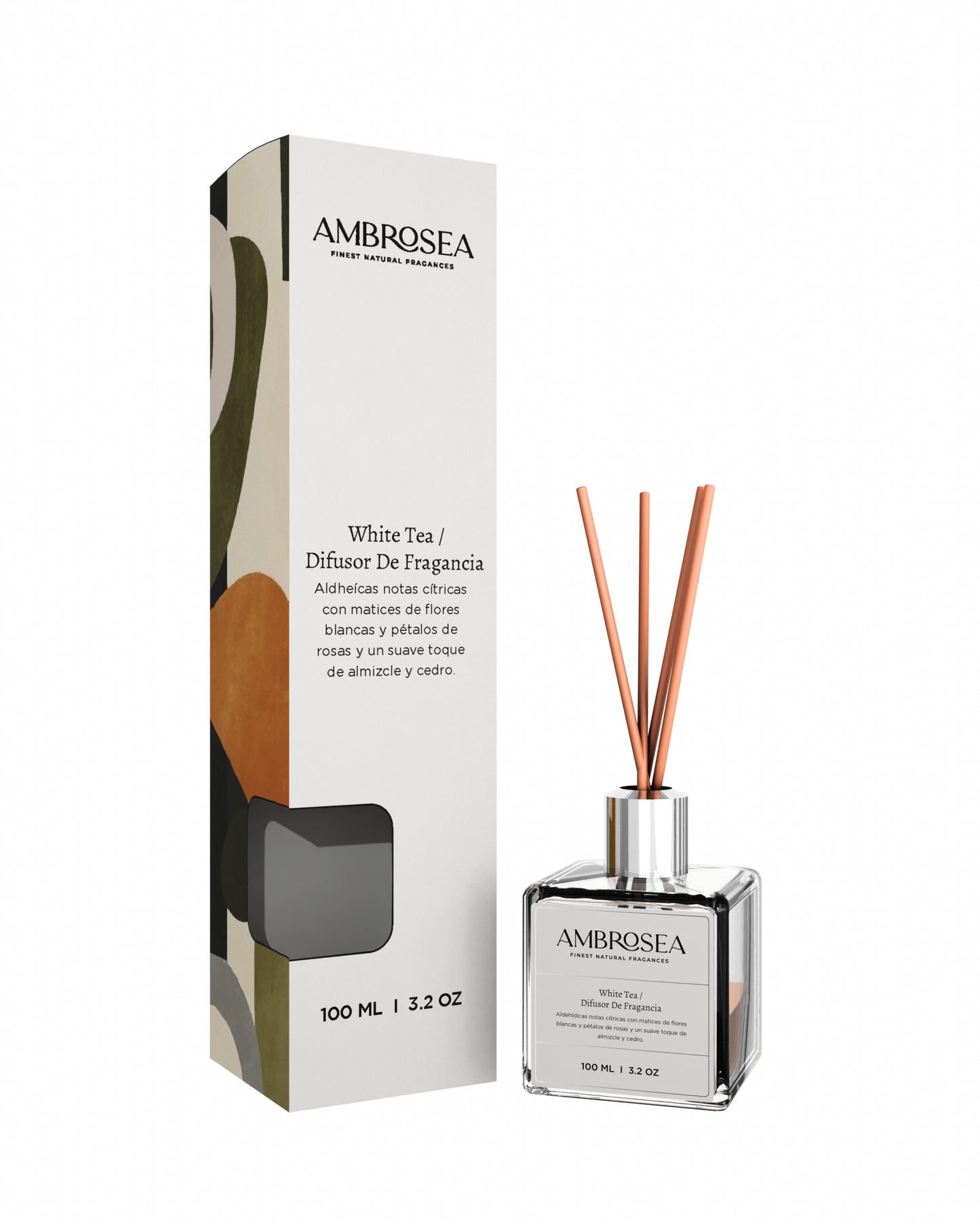 Difusor de fragancias | White Tea (aroma FLORAL) 100 ml