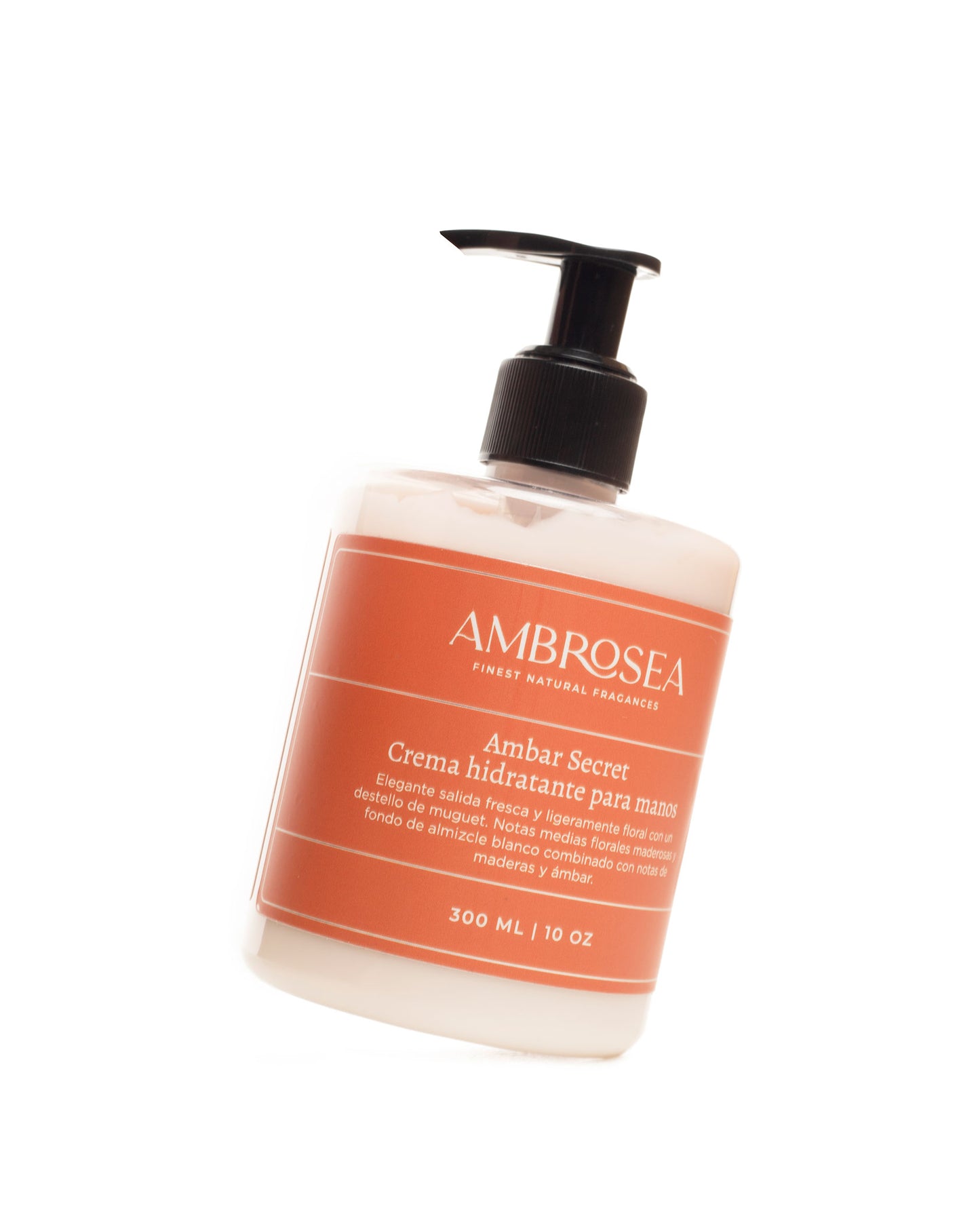 Crema para manos | Ambar Secret (aroma MADEROSO Y DULCE) 300 ml