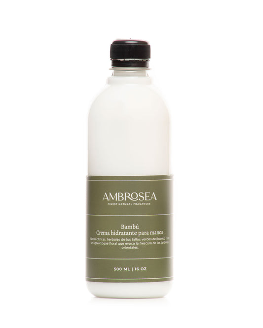 Crema para manos | Bambú (aroma CÍTRICO) 500 ml