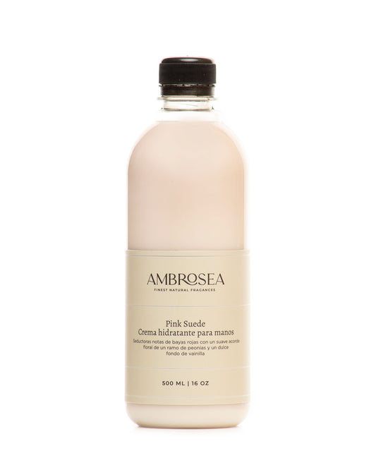 Crema para manos | Pink Suede (aroma DULCE) 500 ml