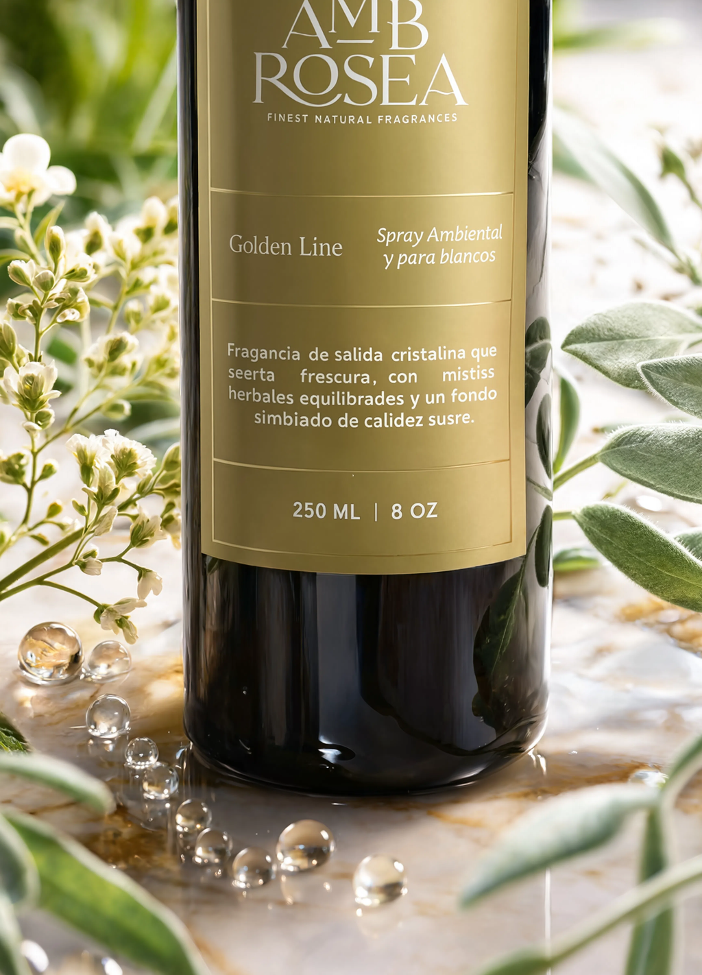 Spray ambiental y textiles | (Aroma de palacio) GOLDEN LINE