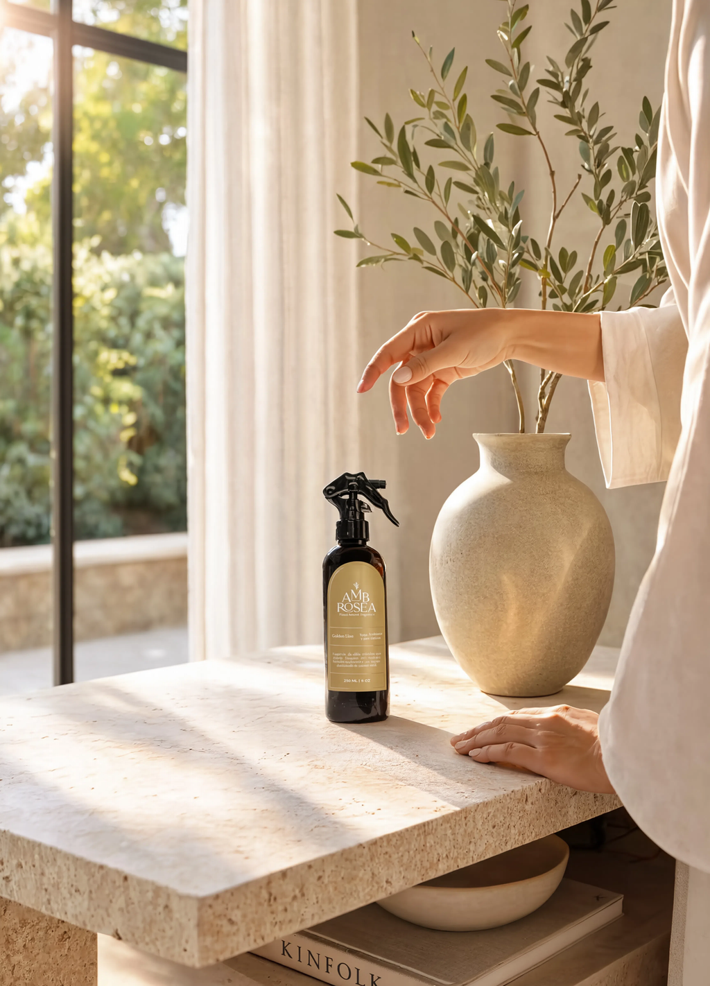 Spray ambiental y textiles | (Aroma de palacio) GOLDEN LINE