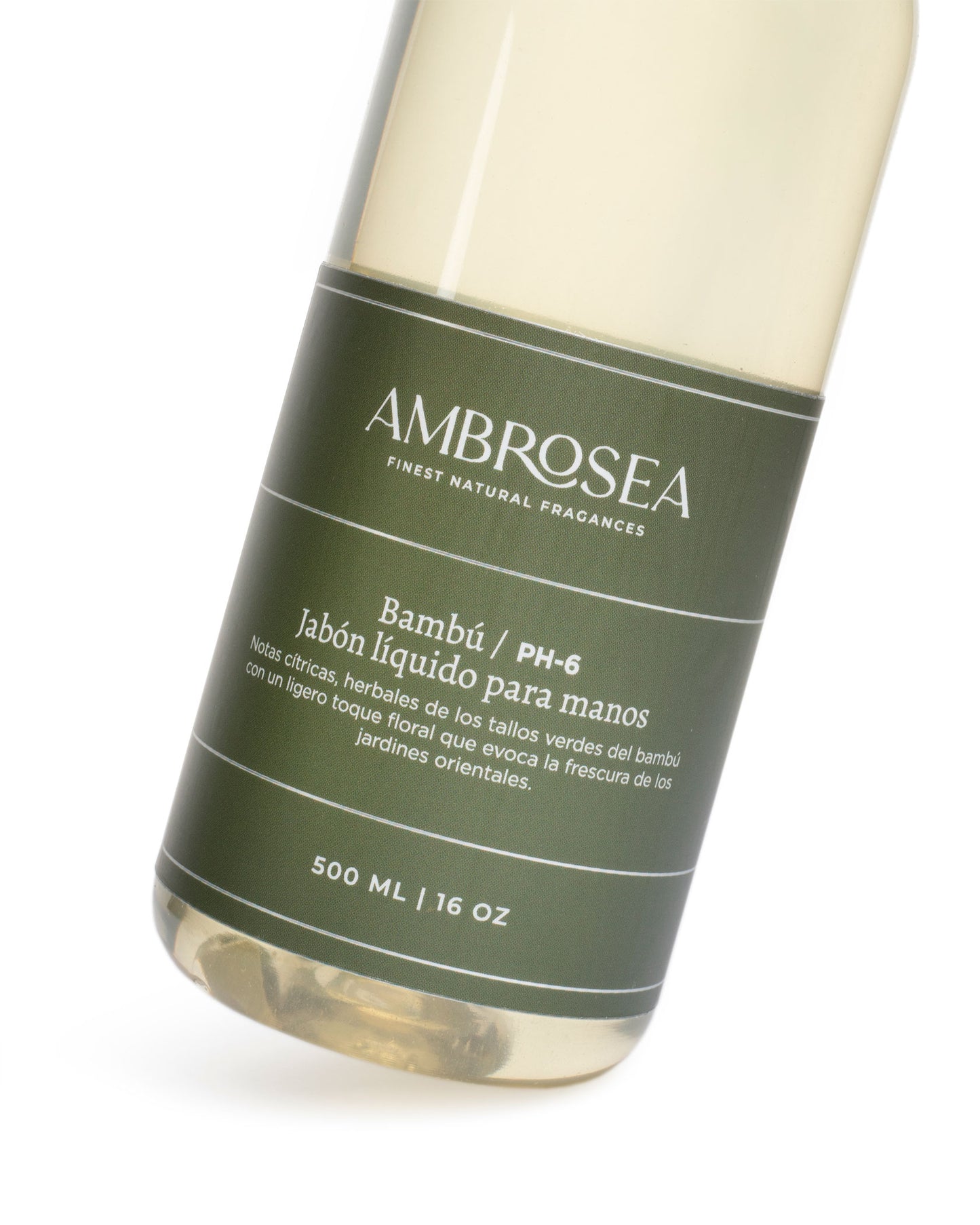 Jabón líquido para manos | Bambú (aroma CÍTRICO)