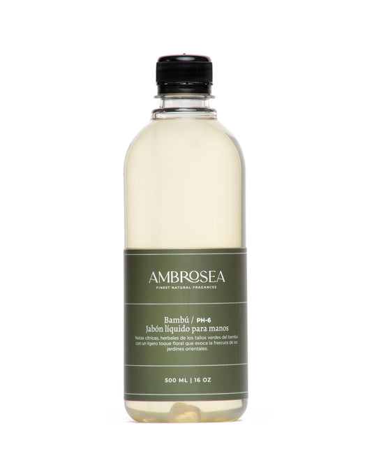 Jabón líquido para manos | Bambú (aroma CÍTRICO) 500 ML