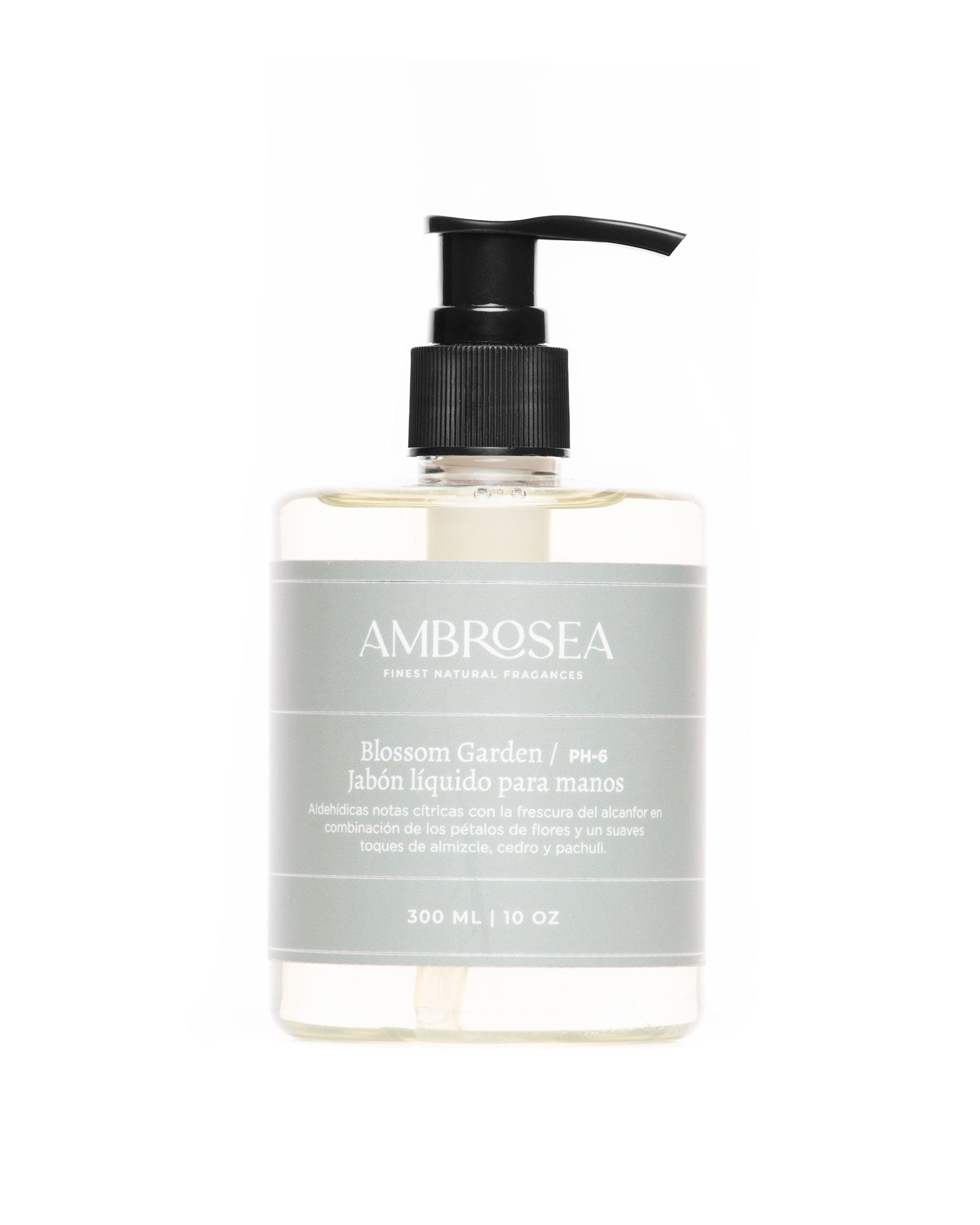 Jabón líquido para manos | Blossom Garden (aroma HERBAL Y MADEROSO)