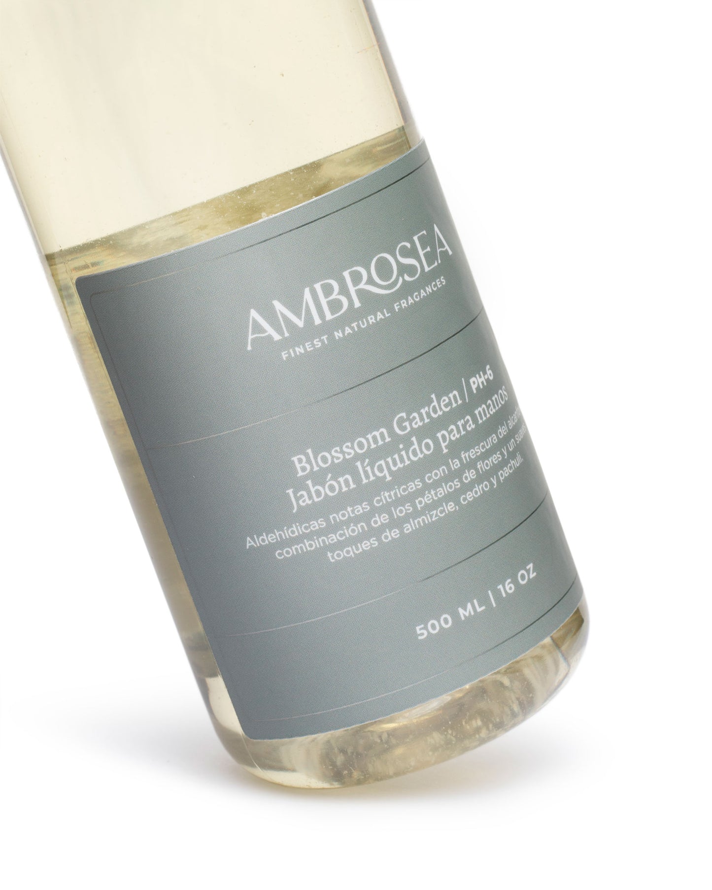 Jabón líquido para manos | Blossom Garden (aroma HERBAL Y MADEROSO)