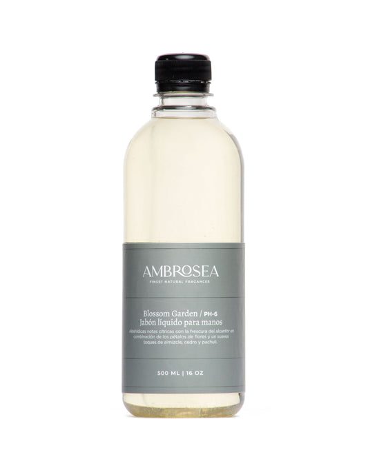 Jabón líquido para manos | Blossom Garden (aroma HERBAL Y MADEROSO) 500 ML