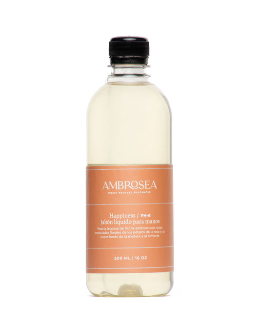 Jabón líquido para manos | Happiness (aroma FRESCO) 500 ML