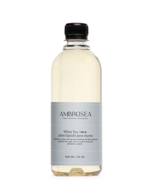 Jabón líquido para manos | White Tea (aroma FLORAL) 500 ML