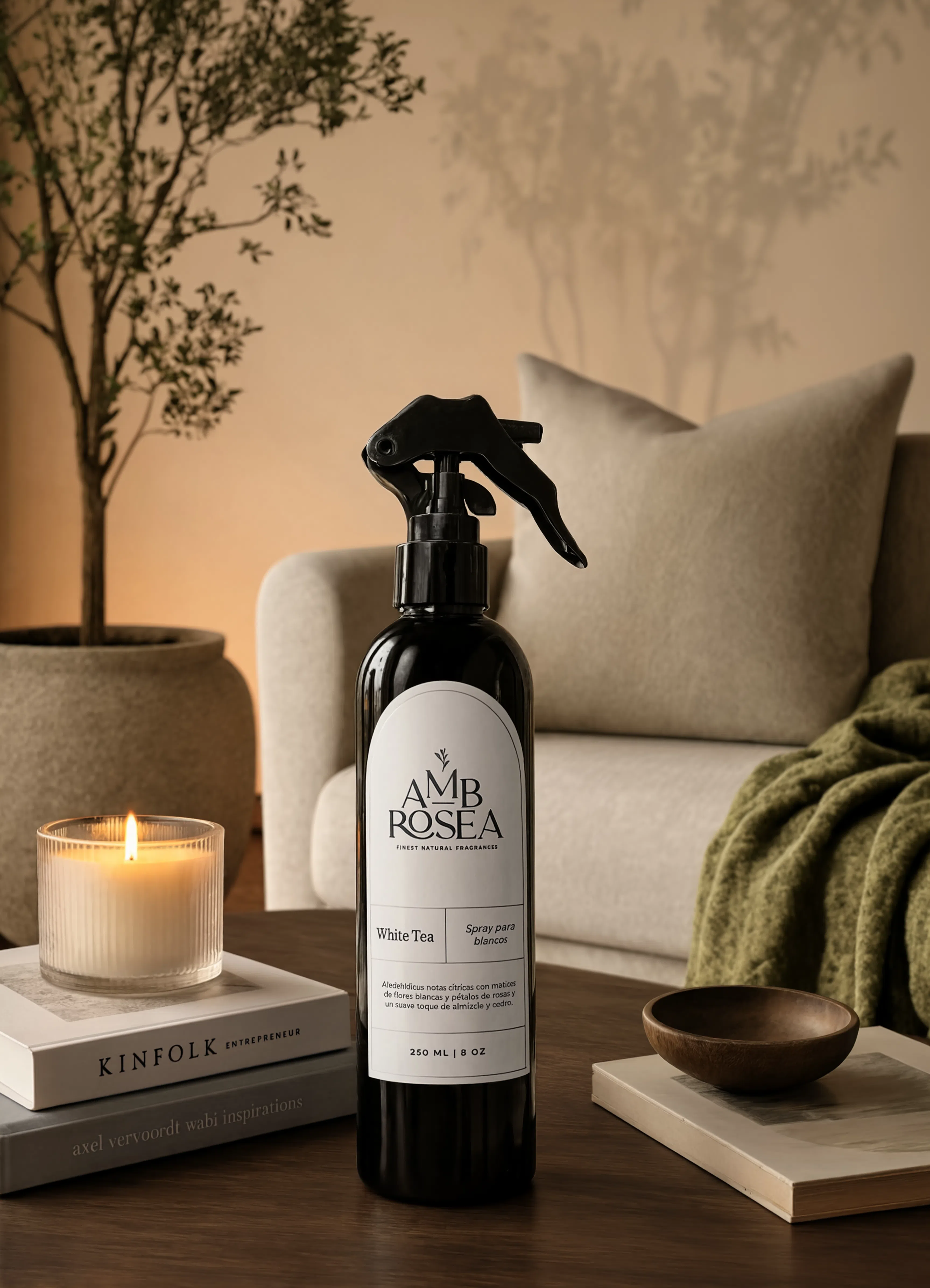 Spray para blancos | White Tea (aroma FLORAL)