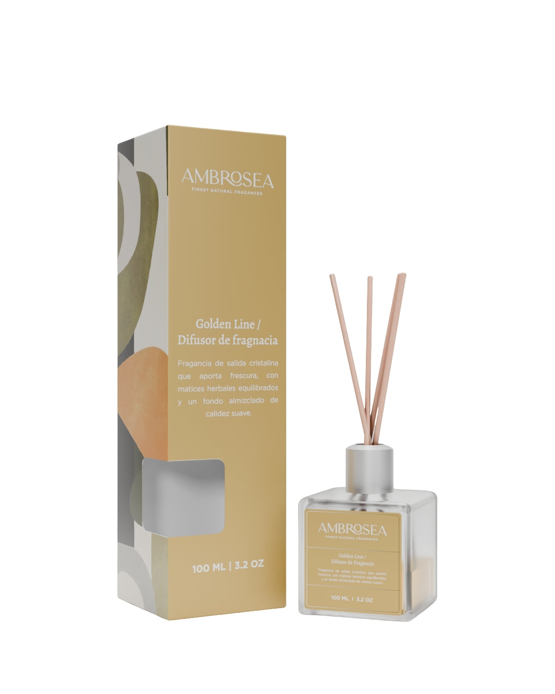 Difusor de fragancias | (Aroma de palacio) GOLDEN LINE 100 ml