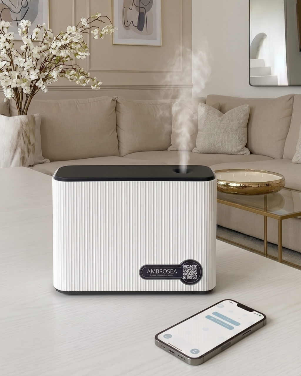 Difusor Square | Aromatización Profesional Bluetooth